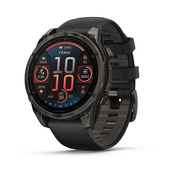 Garmin f nix E Premium Multisport GPS smartwatch with AMOLED DISPLA