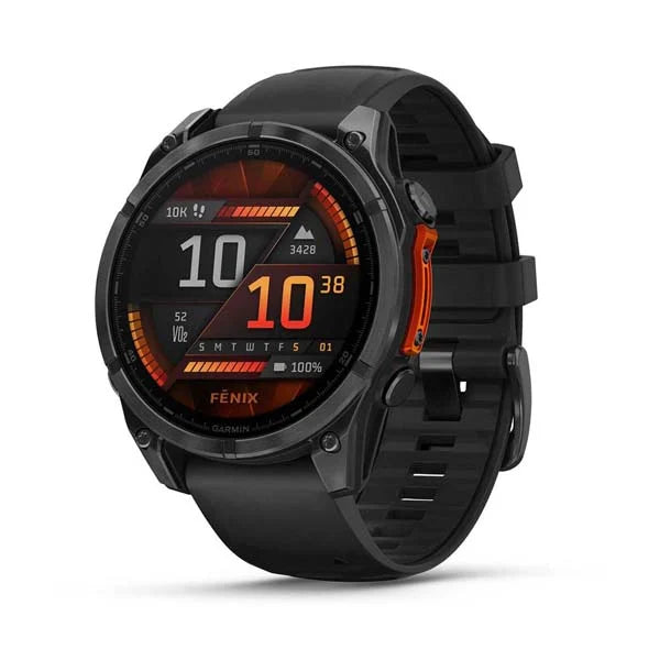 Garmin fēnix® 8 - Non-Sapphire Glass with AMOLED DISPLAY Premium Multisport GPS smartwatch (foodpanda)