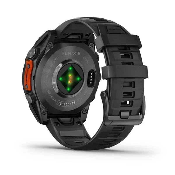 Garmin fēnix® 8 - Non-Sapphire Glass with AMOLED DISPLAY Premium Multisport GPS smartwatch (foodpanda)