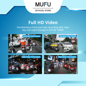 MUFU V20S - Dual lens, HD 1080p