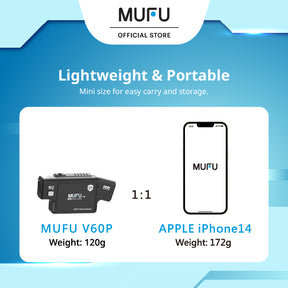 MUFU V60P - 2K Dual Cam with Sony STARVIS