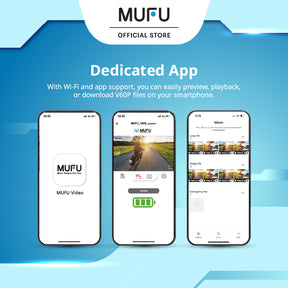 MUFU V60P - 2K Dual Cam with Sony STARVIS
