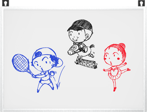 myFirst Sketch Board - Dual Display LCD Sketch Board & Whiteboard (21 inch)