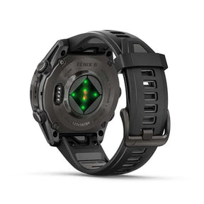 Garmin fēnix® 8 - Sapphire Glass with AMOLED DISPLAY Premium Multisport GPS smartwatch (foodpanda)