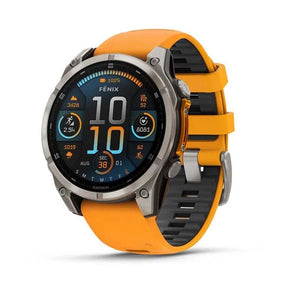 Garmin fēnix® 8 - Sapphire Glass with AMOLED DISPLAY Premium Multisport GPS smartwatch (foodpanda)